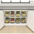 thumbnail image 4 of Soda Can Organizer Stackable Rack Dispenser for Pantry/Refrigerator, 4 Pack, 4 of 6