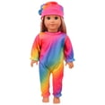 thumbnail image 3 of AmaMary Baby Doll Clothes 18 Inch Reborn Doll Clothing Accessories Jumpsuit with Hat Shower Game Gift, 3 of 6