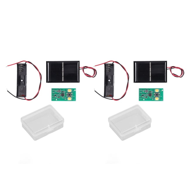 Tablero controlador de luz solar Jadeshay 2 juegos paneles control LED