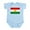 Sky Blue, variant on CafePress - Kurdish Flag Infant Bodysuit - Baby Light Bodysuit, Size Newborn - 24 Months