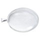 thumbnail image 5 of EeaseMX Kit de 6 colgantes ovalados de 30 x 40 mm para hacer uno mismo, bandeja para colgante, bisel, cadena de cristal (plata brillante), 5 of 7
