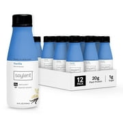 Soylent Vegan Meal Replacement Shake 14 Oz Ready to Drink Plant Protein Shakes, 12 Pack, Vanilla