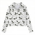 thumbnail image 4 of Bnwani Long Sleeve Toddler Shirts Boys Black Hoodless Fleece Printed Tops 4-5t, 4 of 5