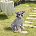 thumbnail image 2 of Denbek Dog Sweaters for Small Dogs Boy, Dog Sweaters for Small Dogs - Warm Winter Puppy Sweaters Cute Soft Dog Clothes Outfit Pet Costume for Boy Girl Doggie, Grey S, 2 of 4