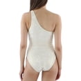 thumbnail image 2 of Lauren Ralph Lauren Womens One Shoulder Metallic One-Piece Swimsuit, 2 of 2