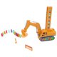 thumbnail image 5 of Juguetes De Camiones De Ingeniería Domino, Juguetes De Excavadora De Cabeza Reemplazable De Construcción Eléctrica Con Luz De Sonido Para Niños Para Jugar A Diario ANGGREK Otros, 5 of 8