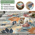 thumbnail image 4 of DEORAB Outdoor Rug 5'x8' Washable Patio Rug Non Shedding Easy Cleaning Fireworks Outside Carpet for Balcony Backyard Deck RV, 4 of 10
