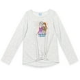 thumbnail image 2 of Disney Frozen Elsa Princess Anna Little Girls 2 Pack Long Sleeve T-Shirts Toddler to Big Kid, 2 of 5