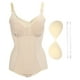 thumbnail image 1 of Sujetador inalámbrico para mujer, ropa moldeadora, adelgazante, moldeador de cuerpo, Body de cuerpo completo transpirable (color de piel), 1 of 8