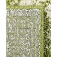 thumbnail image 4 of Unique Loom Bromley Collection Area Rug - Midnight (2' x 6' 7" Runner Green/Ivory), 4 of 6