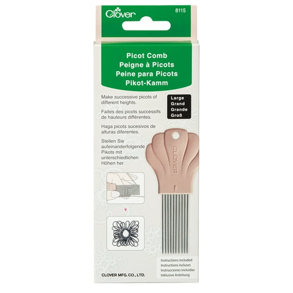 Clover Picot Comb-Large