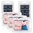 thumbnail image 4 of Yea...Still Single- Valentine's Day Edition - Funny Strawberry Guava Scented Wax Melt Cubes - 2 Ounces -Black Colored Melt, 4 of 5