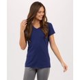 thumbnail image 2 of Boxercraft BW2405 Ladies Bella Crossback Tee-Navy-M, 2 of 3