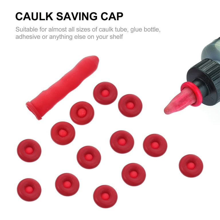 40pcs Caulk Caps Caulk Saving Caps Caulk Sealer Saver Open Caulking Tube 
