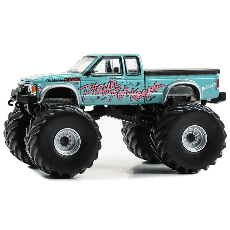 1990 GMC S-15 Monster Truck Light Blue 