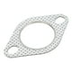 thumbnail image 4 of 1.75in Exhaust Pipe Flange Gasket 2 Bolts Perforated Steel Universal for Turbo Elbows Down Pipes, 4 of 5