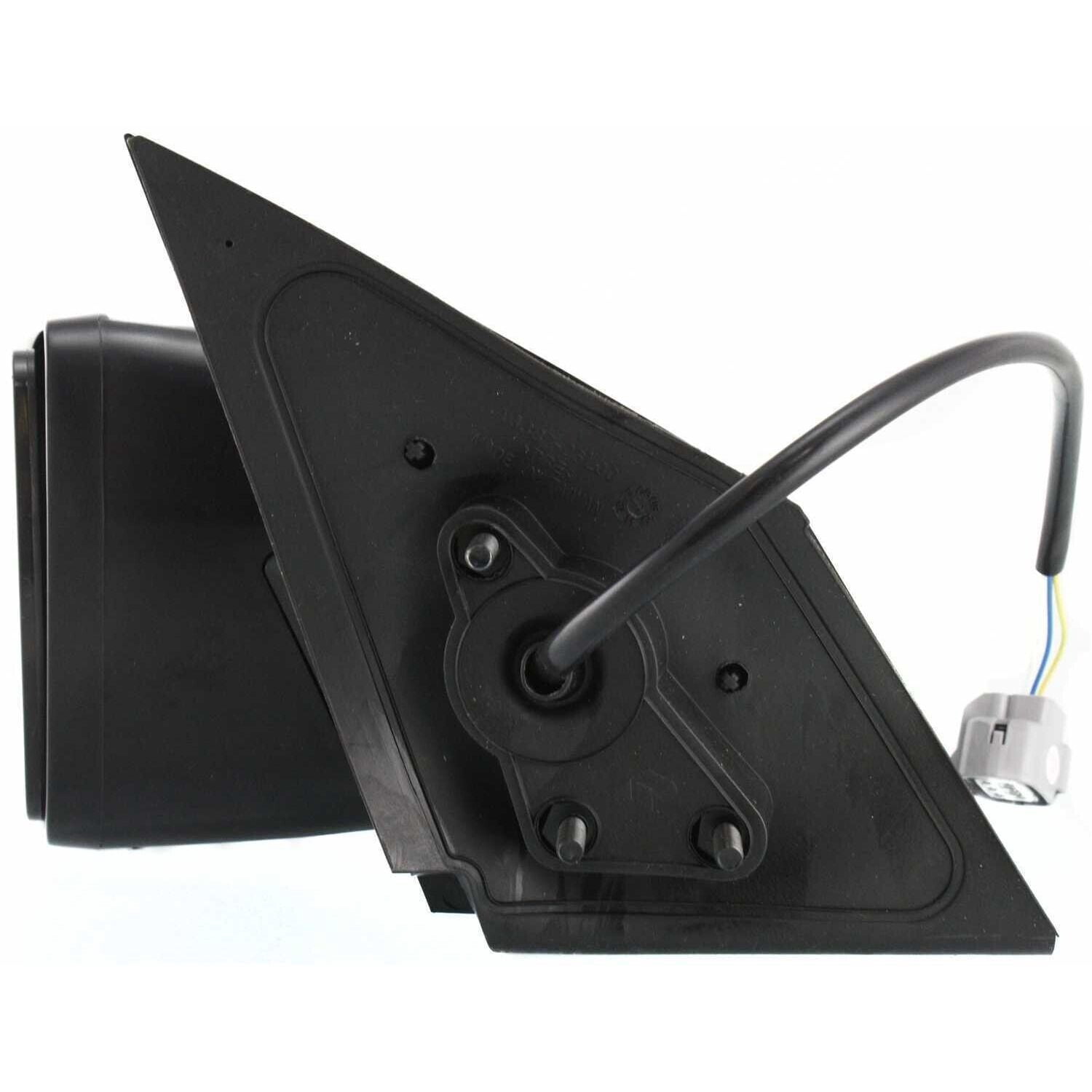 Neehaoww Power Mirror Textured Black Driver Side Without Puddle Light Sold Individually Manual Folding Non-Heated MT25EL