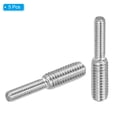 thumbnail image 3 of Uxcell M4*M6*30mm Double End Threaded Stud Screw Bolt, 5 Pack 304 Stainless, 3 of 5