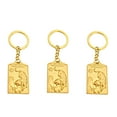 thumbnail image 4 of 3Pcs Zinc Alloy Tiger Key Chain Backpack Mascot Pendant Handbag Hanging Decor, 4 of 8