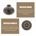 thumbnail image 2 of 4Pcs Antique Cabinet Knobs Drawer Door Knobs Handles Home Decorative Furniture Pulls, 2 of 6