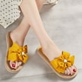 thumbnail image 6 of Wavsuf Pool Slides for Women Beach Casual Summer Yellow Slides Slippers Size 7, 6 of 8
