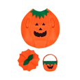 thumbnail image 1 of Disfraz de calabaza de Halloween, conjunto de accesorios para disfraz con sombrero, para niños jinwen disfraz de calabaza, 1 of 8