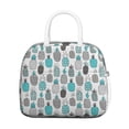 thumbnail image 2 of Lunch Bag Lunch Box for Women Reusable Insulated Lunch Bags,Water-Resistant Pineapple Pattern Cooler Lunch Tote Bag, Large Capacity for Work Travel Picnic, 2 of 6