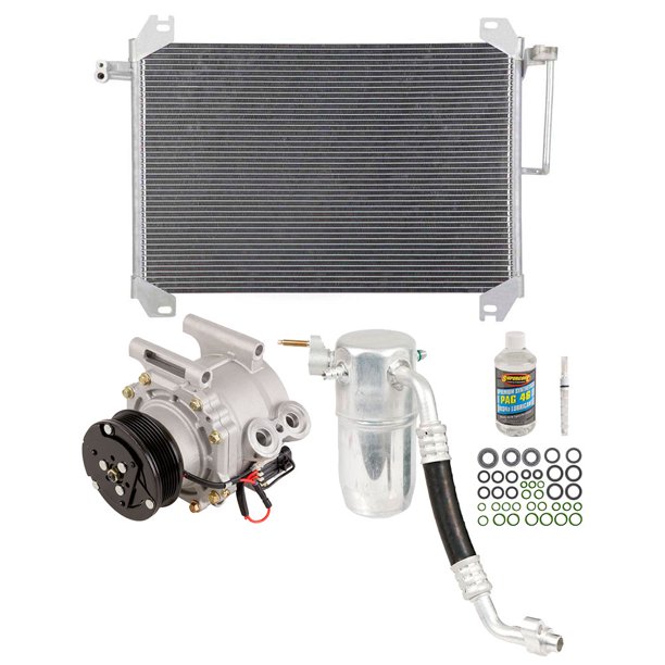 For GMC Envoy & Envoy XL 2002 A/C Kit w/ AC Compressor Condenser