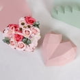 thumbnail image 5 of Portable Soap Flower Box Perfect Gifts Cream Heart-shape Decorative Flower Gift Box for Festival-Pink, 5 of 8