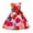 A, variant on Cute Girls Dresses Polka Dot Print Side Bow Elegant Sleeveless Crewneck A-Line Holiday Sundress Size 2-3 Years