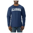 thumbnail image 2 of Wild Bobby State of Alabama College Style Men Long Sleeve Shirt, 2 of 6