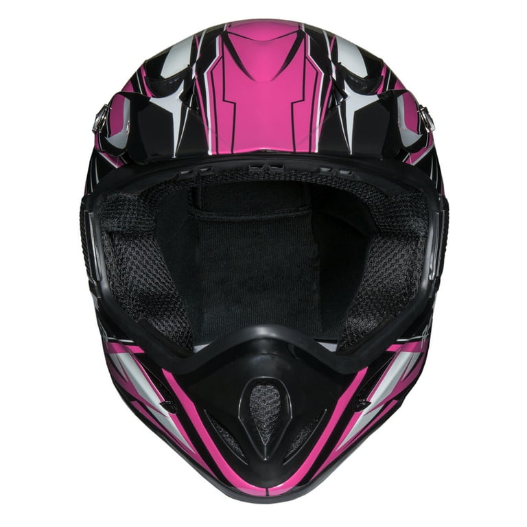 amazon womens motorcycle helmets Small Horns Purple - Motorcycle Helmet Accessory