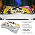 thumbnail image 3 of Beetlejuice Car Windshield Sun Shades, Front Windshield Sun Shade For Car Truck Suv, Foldable Sun Visor, Hardened Reflector Shield Cover, Keeps Your Vehicle Cool, 3 of 9
