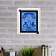 thumbnail image 3 of Easy Readq LCD Weather Clock Weather Clock Humidity Meter Dormitorio Hogar para Hotel Kitchen Office Study ANGGREK Otros, 3 of 8