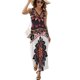 thumbnail image 1 of Vestido Largo Sin Mangas Para Mujer, Bohemian Pattern Traje Informal Para Cumpleaños, Verano, 1 of 5