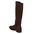 thumbnail image 3 of Nature Breeze BD76 Women Leatherette Fabric Almond Toe Knee High Riding Boot, 3 of 6