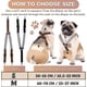 thumbnail image 4 of 2 Pieces Dog Diaper Suspenders Belly Bands Canine Harness Keep Diaper On Your Dog For Small Medium And Large Dogs (black, Brown, Small) Small, 4 of 5
