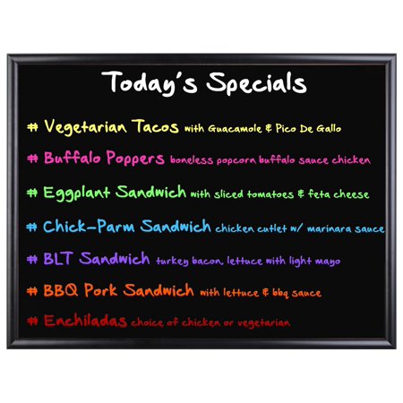 Aluminum Reversible Markerboard Chalkboard - 36