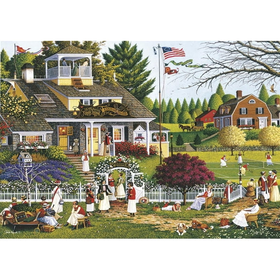500 Piece Jigsaw Puzzle - Charles Wysocki - Love - 500 Large Piece Jigsaw Puzzle
