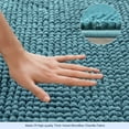 thumbnail image 2 of Chun Yi Non-slip Bathroom Rugs Chenille Soft Absorbent Plush Bath Mat (Stone Blue,20"*32"), 2 of 6