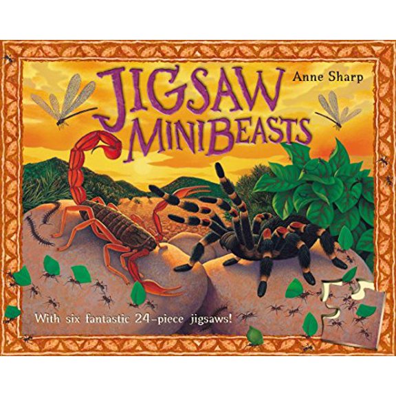 Pre-Owned Jigsaw Minibeasts (Hardcover) by Anne Sharp
