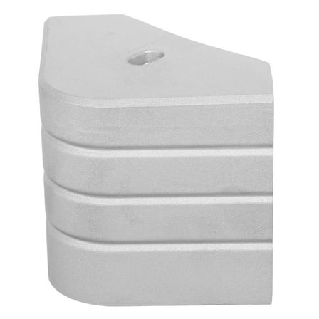 Homoyoyo Durable Anti-Slip Pontoon Corner Cap Easy Install for Boat Silver