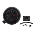 thumbnail image 2 of Black 3.75in Black Racing Car Tachometer 0-8000 RPM 12V Universal Automobile Gauge Meter, 2 of 7