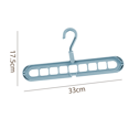 thumbnail image 2 of Closet Organizers and Storage, Multifunctional Closet Organizer Magic Space Saving Hangers with Holes Closet Storage Organization for Wardrobe Heavy Clothes,Shirts,Pants,Dresses, 2 of 5