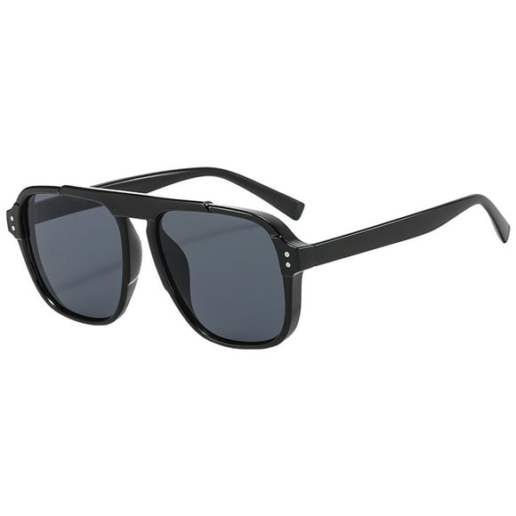 Under $10 Glasses Black Men Women Polarized Sunglasses Fashion Protection Classic Round Frame Sunglasses