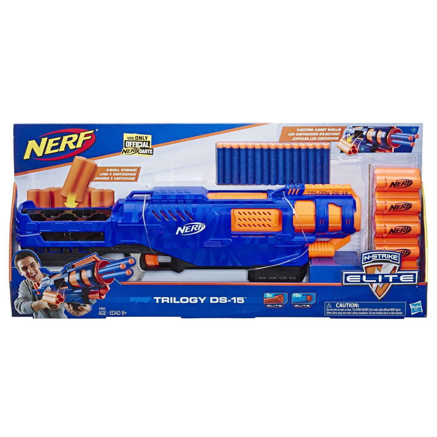 Nerf Trilogy DS-15 N-Strike Elite Blaster - Walmart.ca