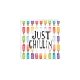 thumbnail image 1 of Just Chillin' Colorful Ice Pops 10 x 10 Wood Tabletop Sign Plaque, 1 of 4