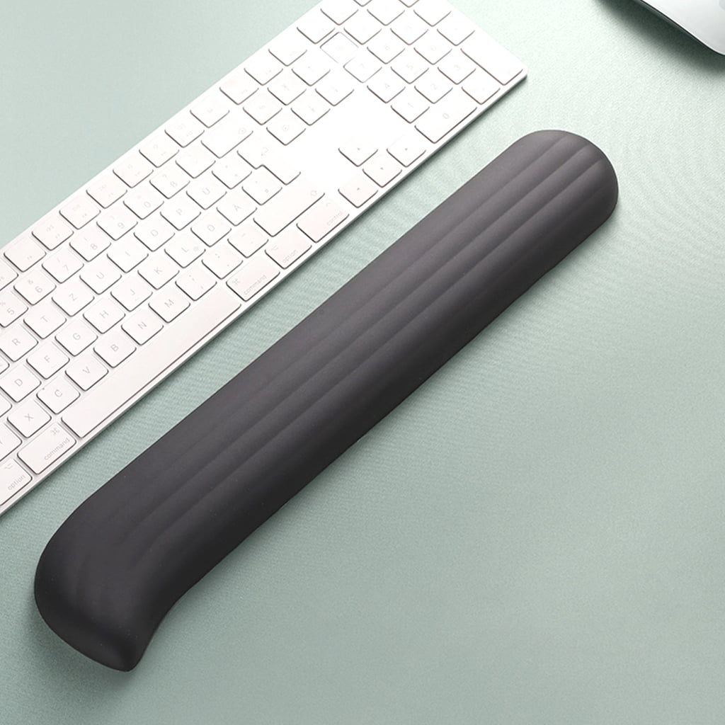 Ergonomic Silicone Wrist Rest Pad Keyboard Memory Foam Office Comfortable Base
