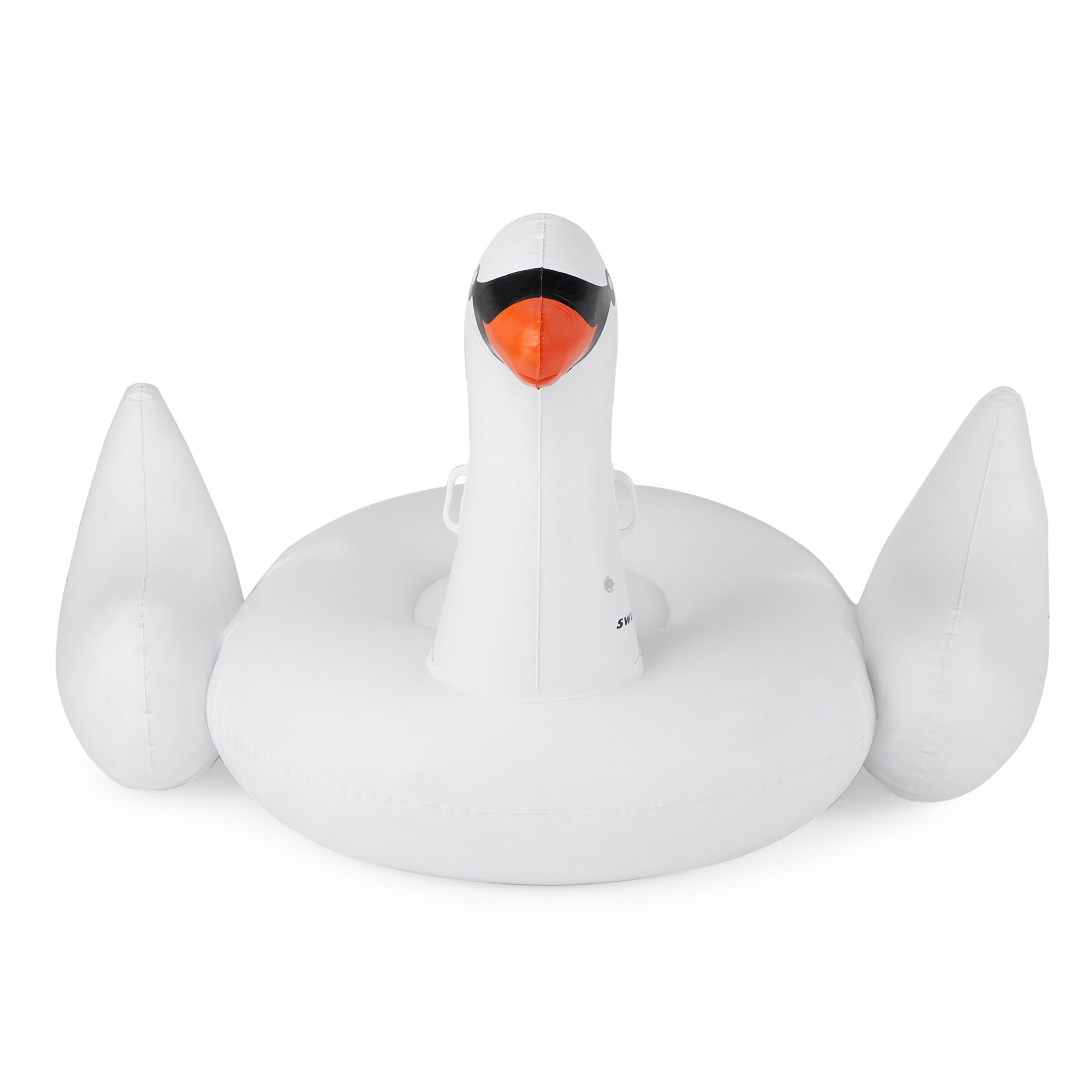 SWIMLINE ORIGINAL 90621 Giant Inflatable Swan Pool Float Floatie Ride-On Lounge W/ Stable Legs Wings Large Rideable Blow Up Summer Beach Swimming Party Lounge Big Raft Tube Decoration Toys Kids Adults - image 2 of 7