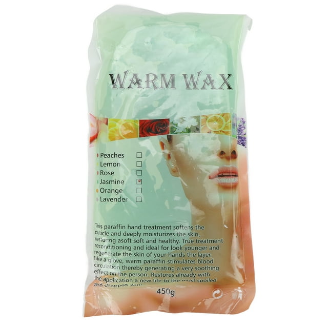 Sailing Perlas de cera de parafina hidratante para manos y pies - 450 g, aroma a jazmín